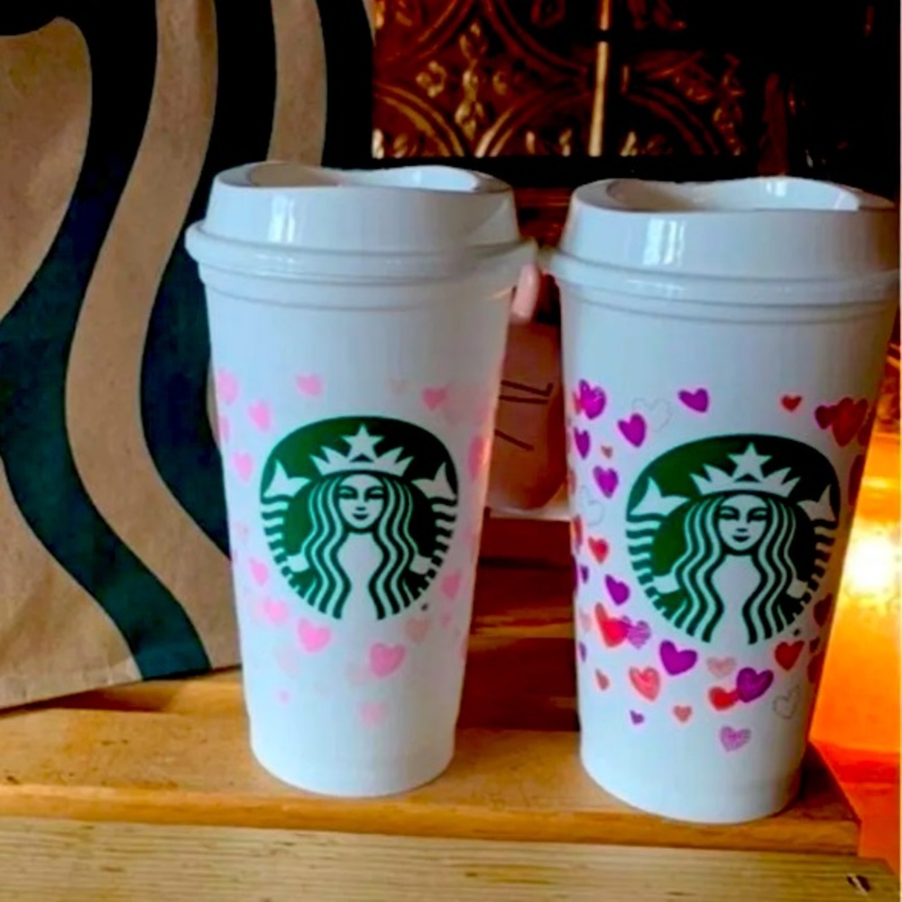 Starbucks color changing hot cup